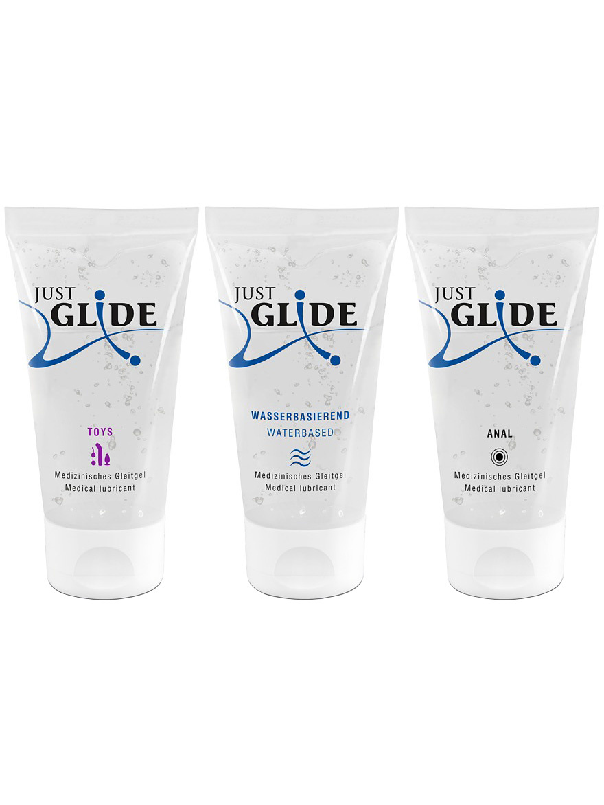 Just Glide: Glidmedel Set, 3x50 ml | Underkläder | Intimast