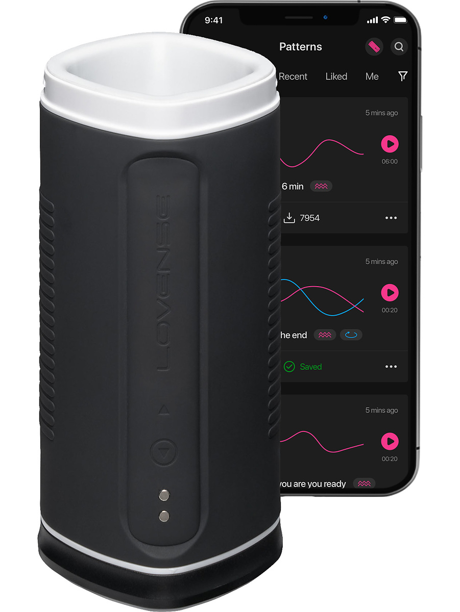 Lovense: Calor, Bluetooth Depth-Controlled Male Masturbator