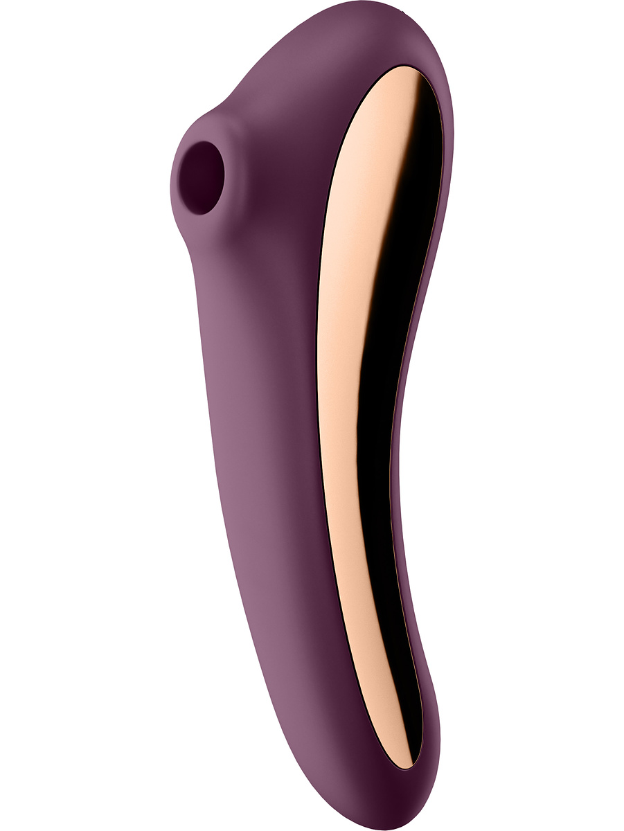 Satisfyer: Dual Kiss, Air Pulse Vibrator, lila