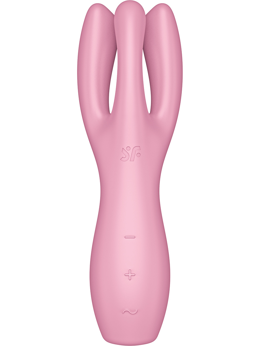 Satisfyer: Threesome 3 Vibrator, rosa | Underkläder | Intimast