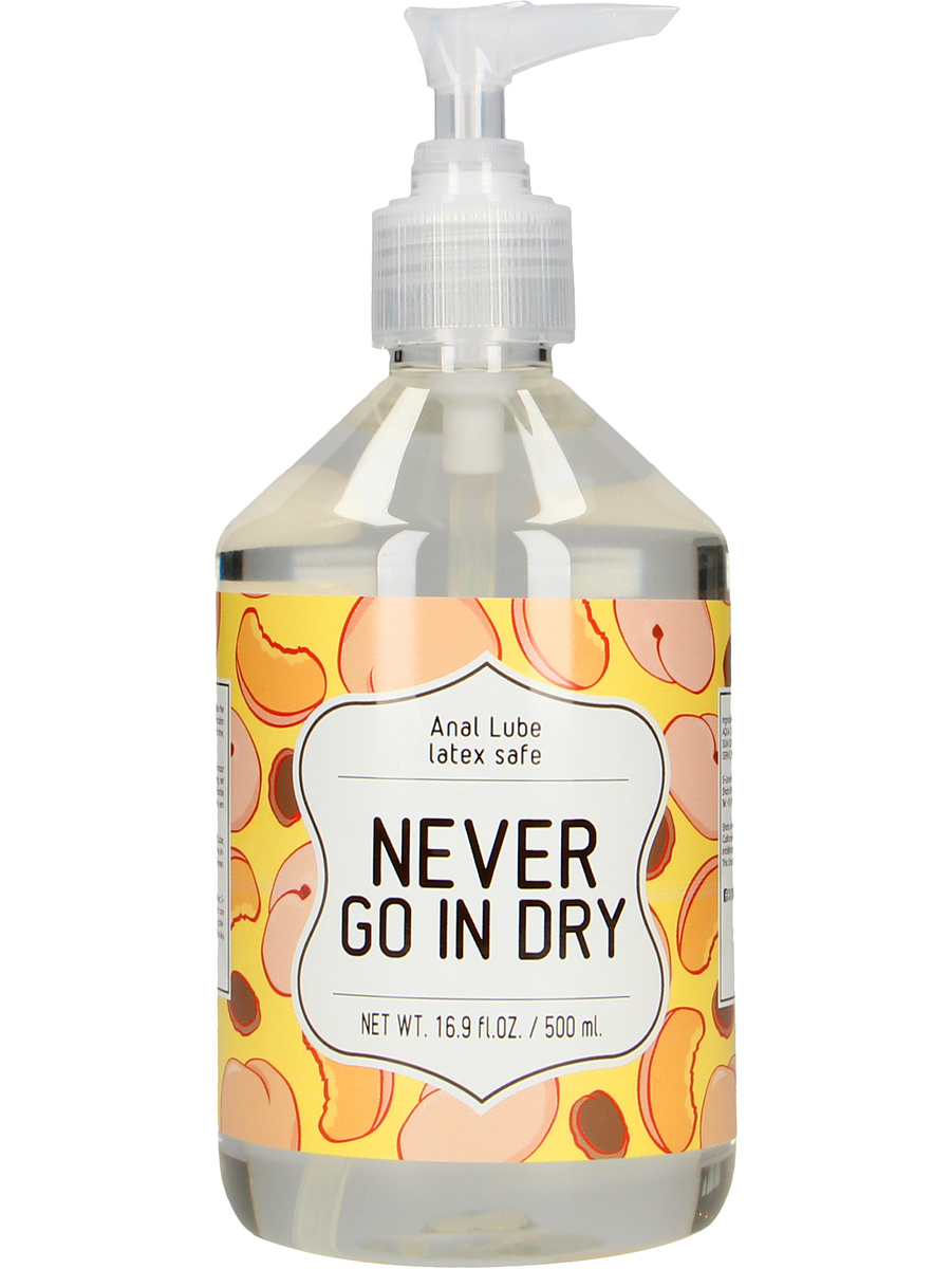 S-Line: Anal Lube, Never Go In Dry, 500 ml