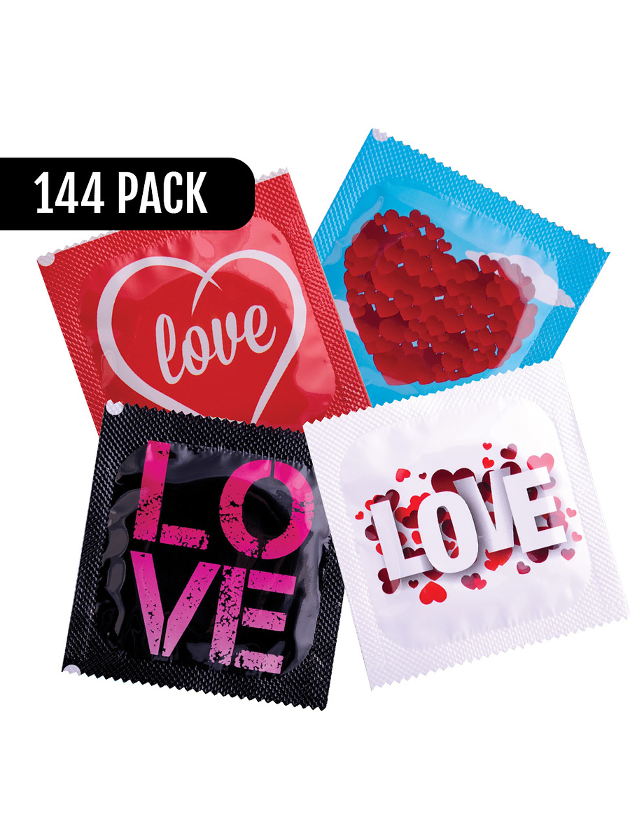 Pasante Love Range: Kondomer, 144-pack