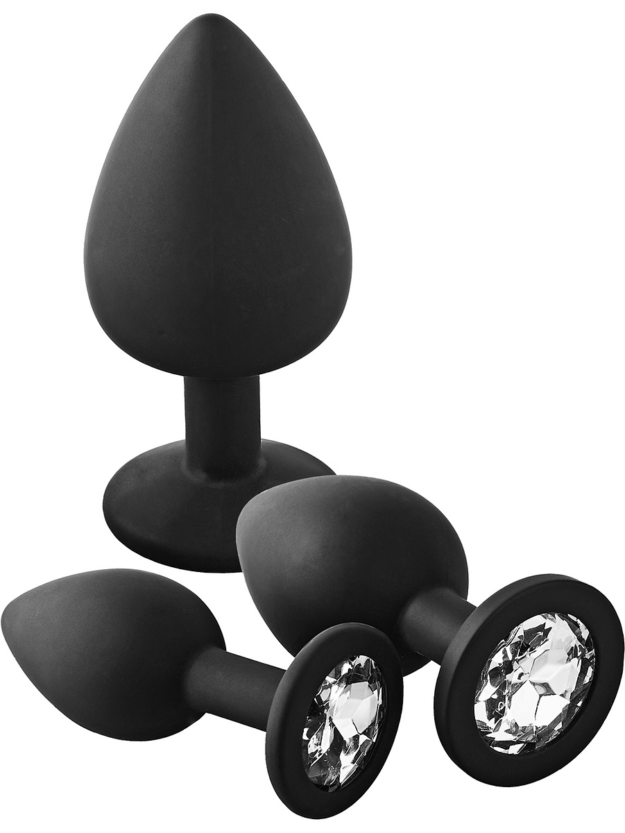 Dream Toys: Fantasstic Anal Training Kit, White Stone | Strap-ons | Intimast