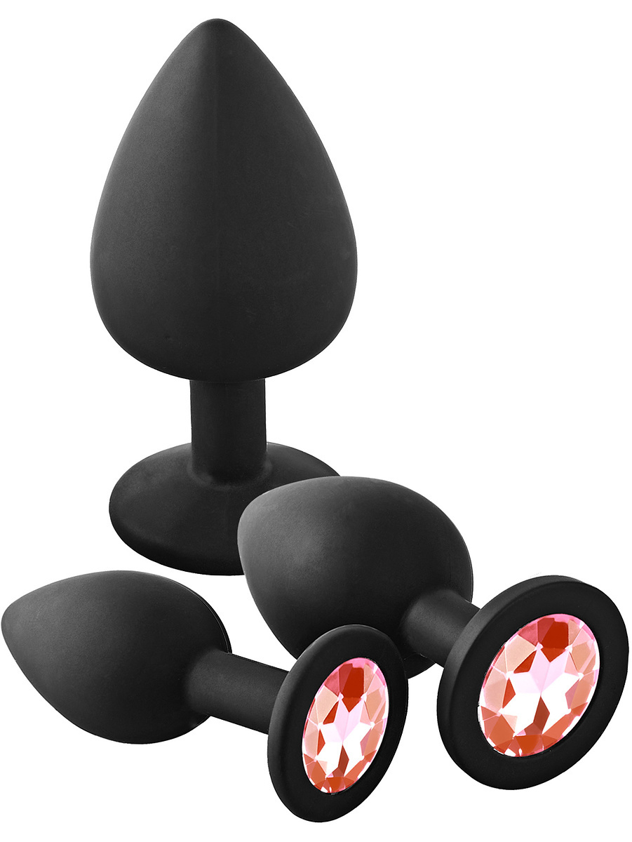 Dream Toys: Fantasstic Anal Training Kit, Red Stone | Rabbitvibrator | Intimast
