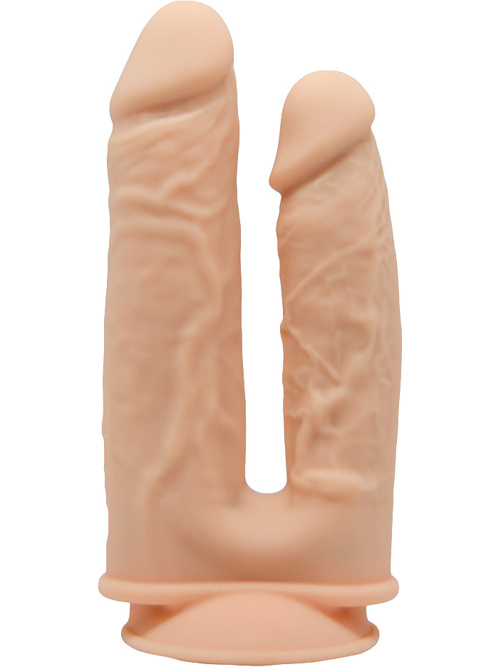 Silexd: Double Penetration, Silicone Dildo with Vibration | Realistiska Vaginor | Intimast