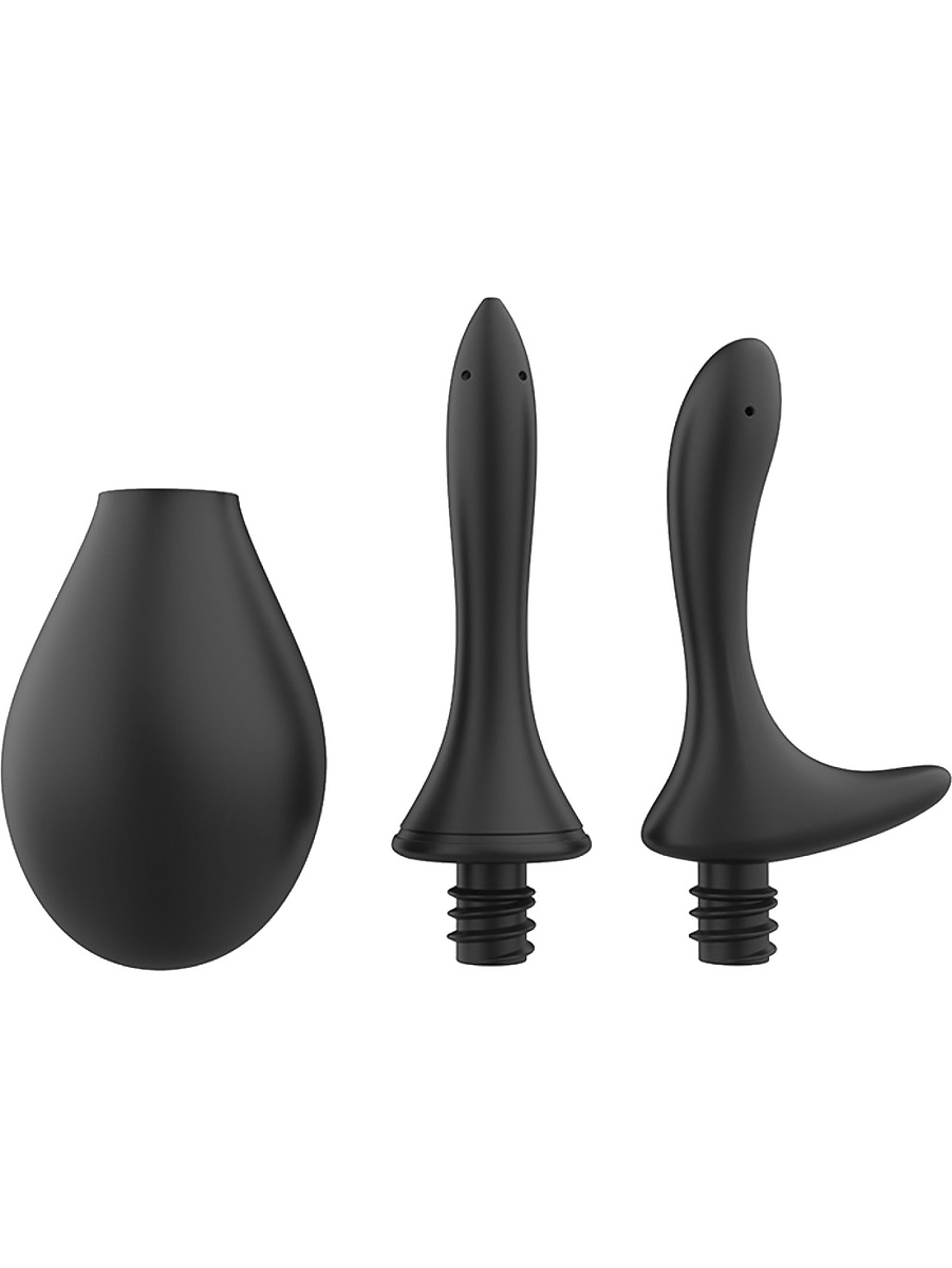 Nexus: Anal Douche Set, One Bulb & 2 Silicone Tips | Tillbehör | Intimast