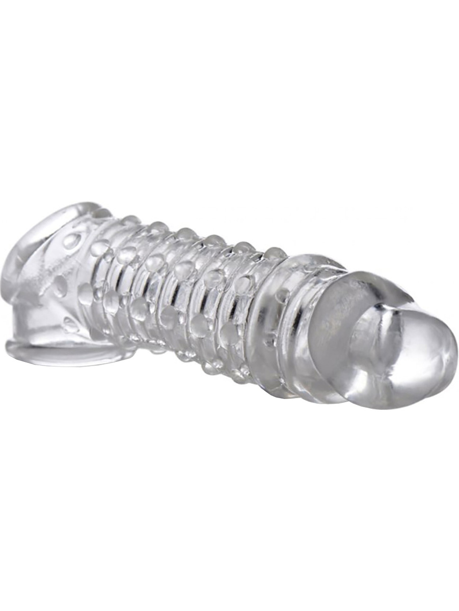 Size Matters: Penis Enhancer Sleeve + 4 cm, transparent | Glidmedel | Intimast