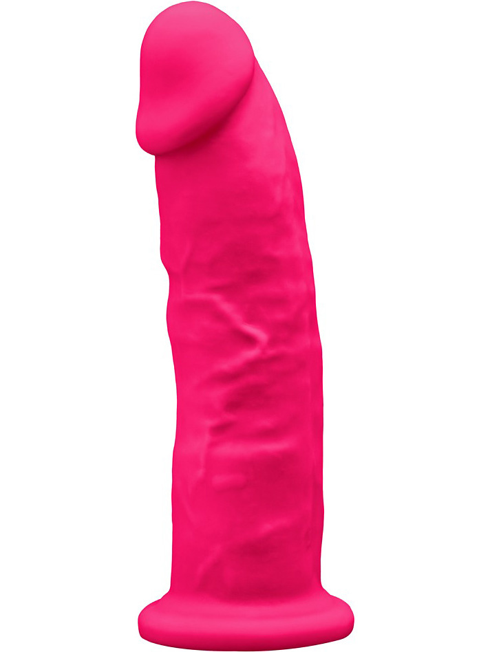 Silexd: Premium Silicone Dildo with Vibration, 17.5 cm | Strap-ons | Intimast