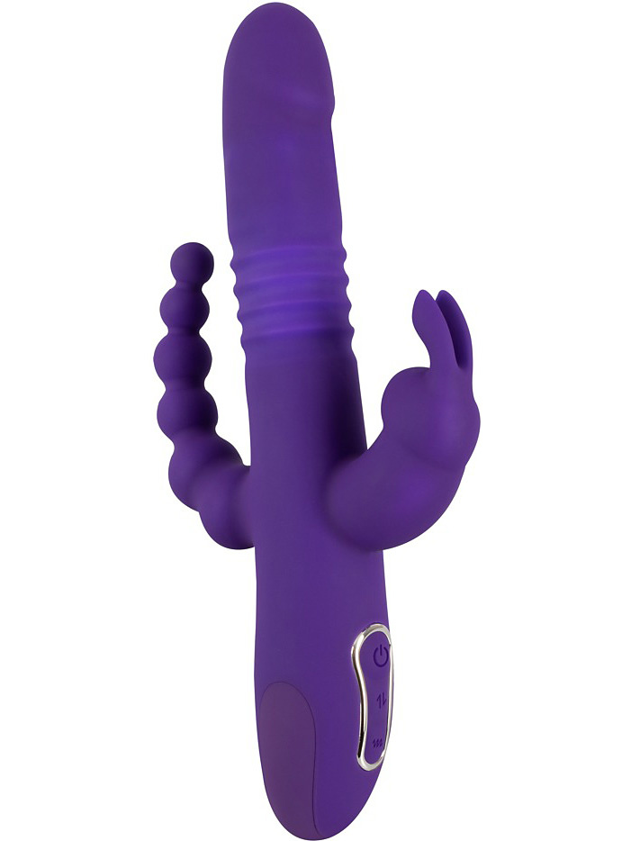 Sweet Smile: Thrusting Pearl Triple Vibrator |  | Intimast