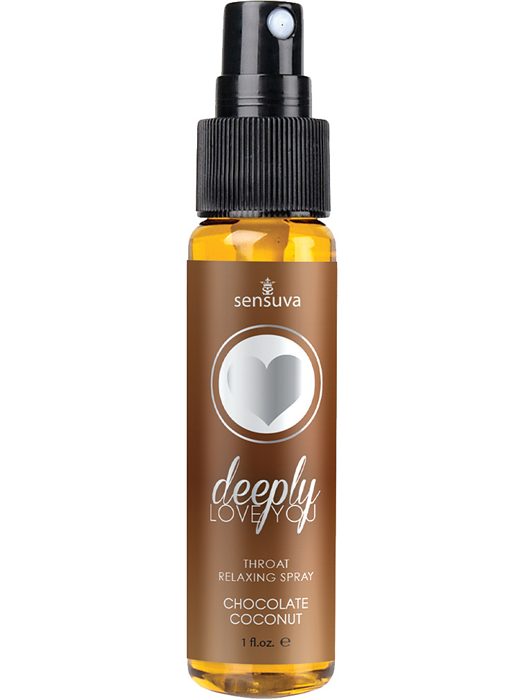 Deeply Love You Throat Relaxing Spray, Chocolate Coconut