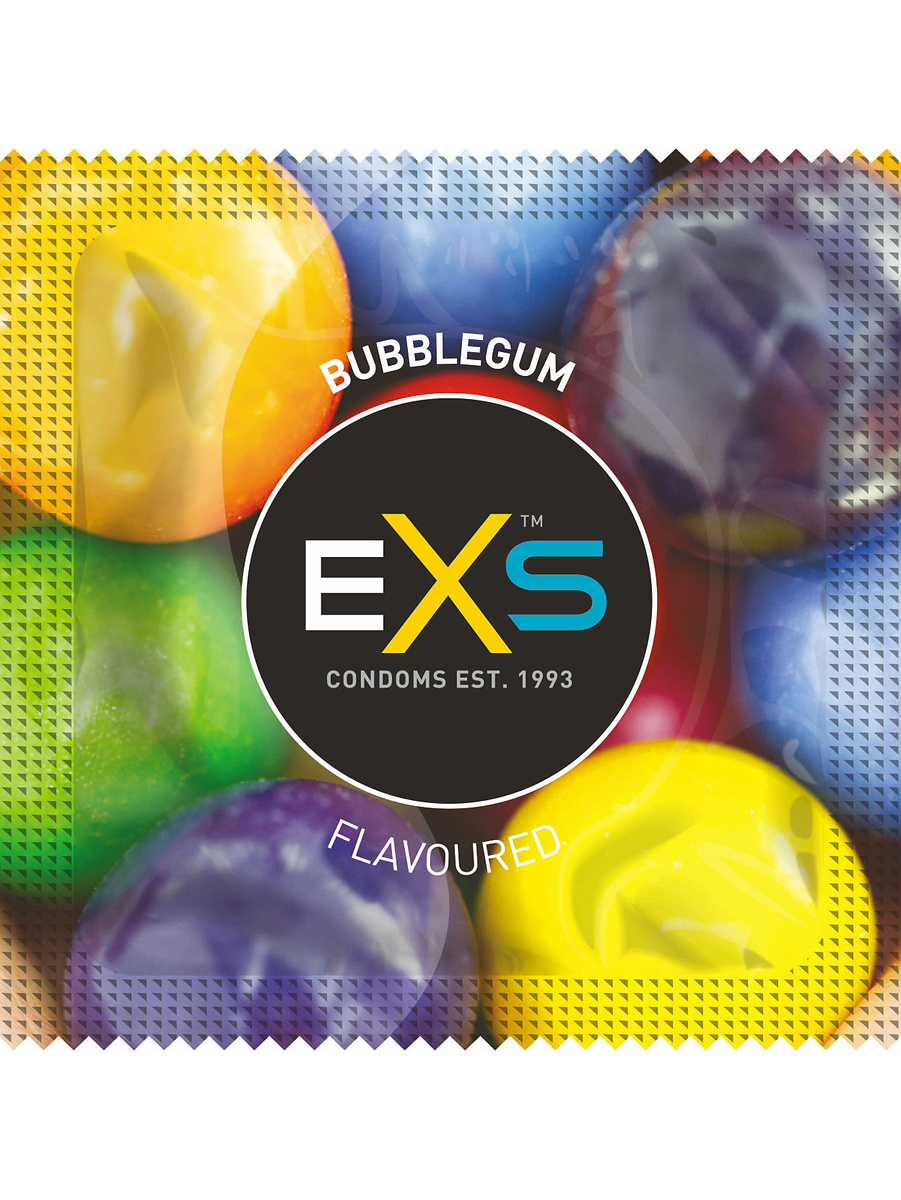EXS Bubblegum: Kondomer, 100-pack