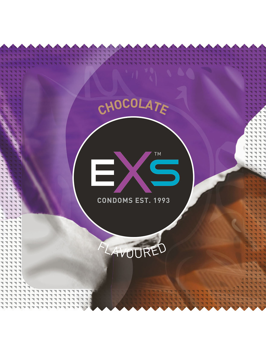 EXS Chocolate: Kondomer, 100-pack | Leksaksrengöring | Intimast