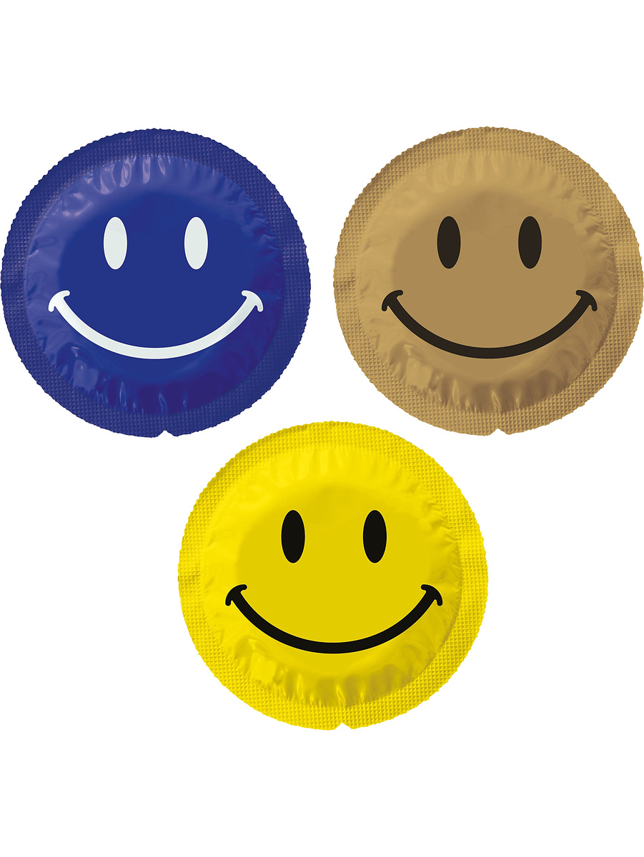 EXS Smiley Face: Kondomer, 100-pack