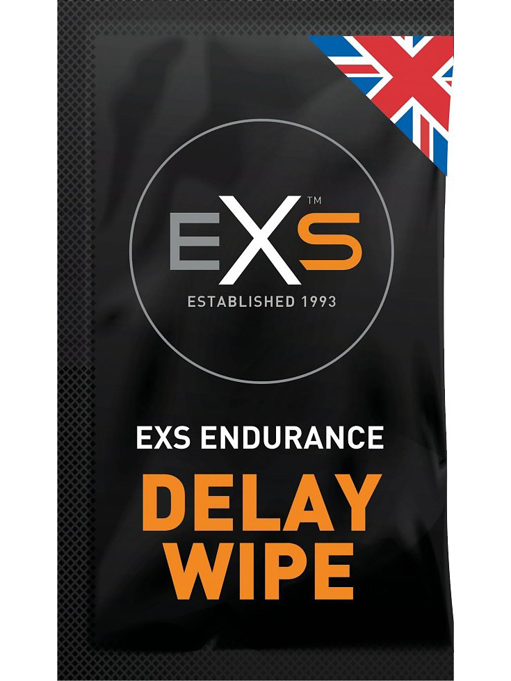 EXS Endurance: Delay Wipes, 6-pack |  | Intimast