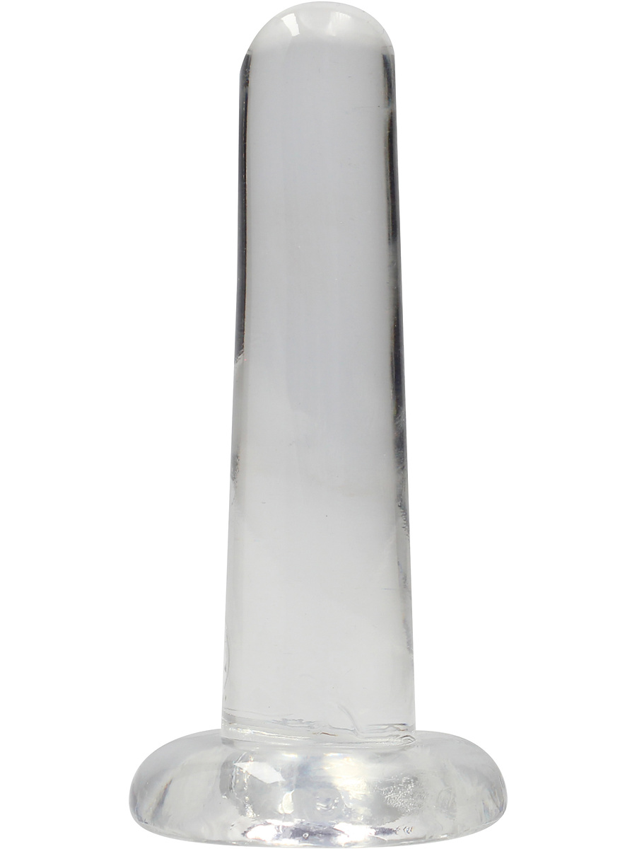 RealRock: Crystal Clear Non Realistic Dildo, 13.5 cm |  | Intimast