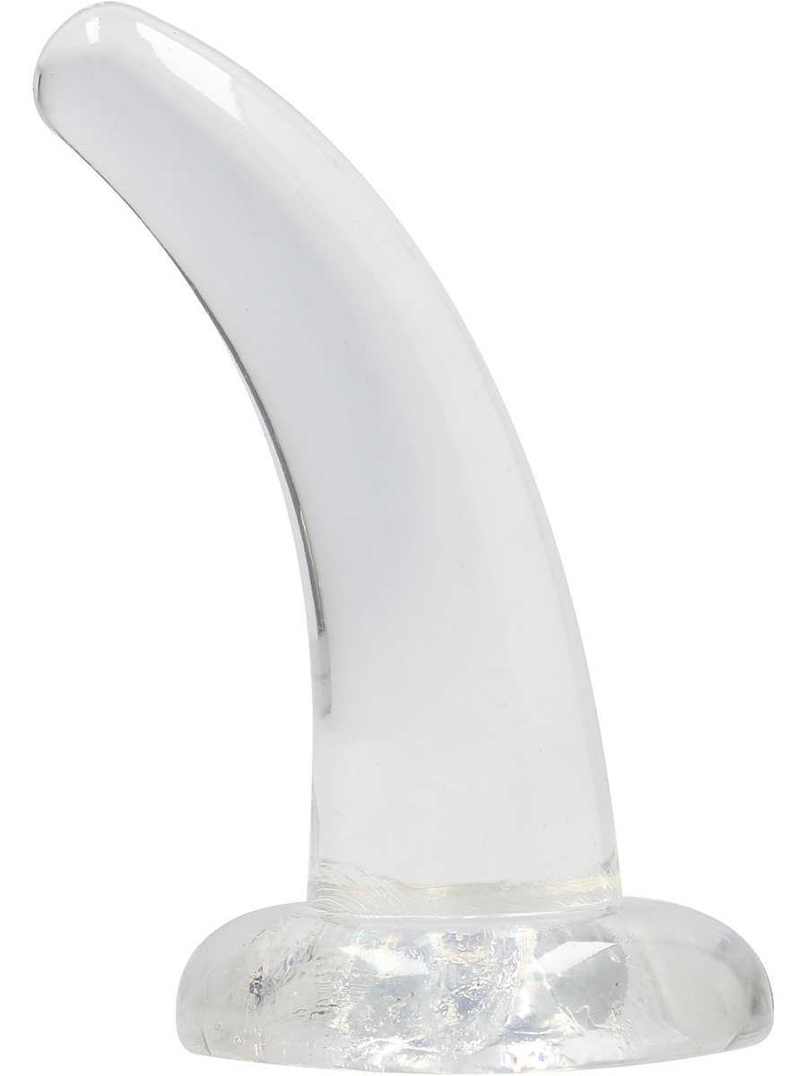 RealRock: Crystal Clear Non Realistic Dildo, 12 cm |  | Intimast