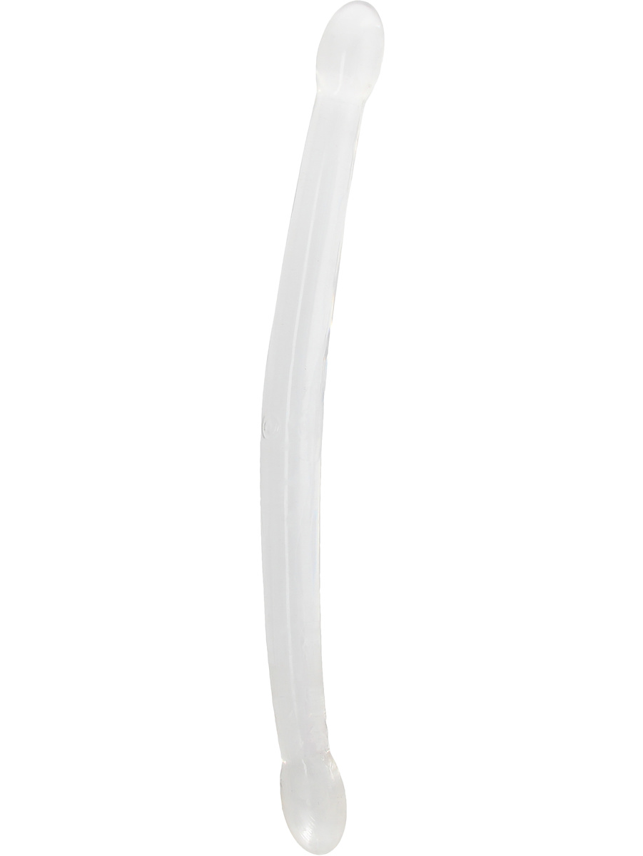 RealRock: Crystal Clear Non Realistic Double Dildo, 42 cm |  | Intimast