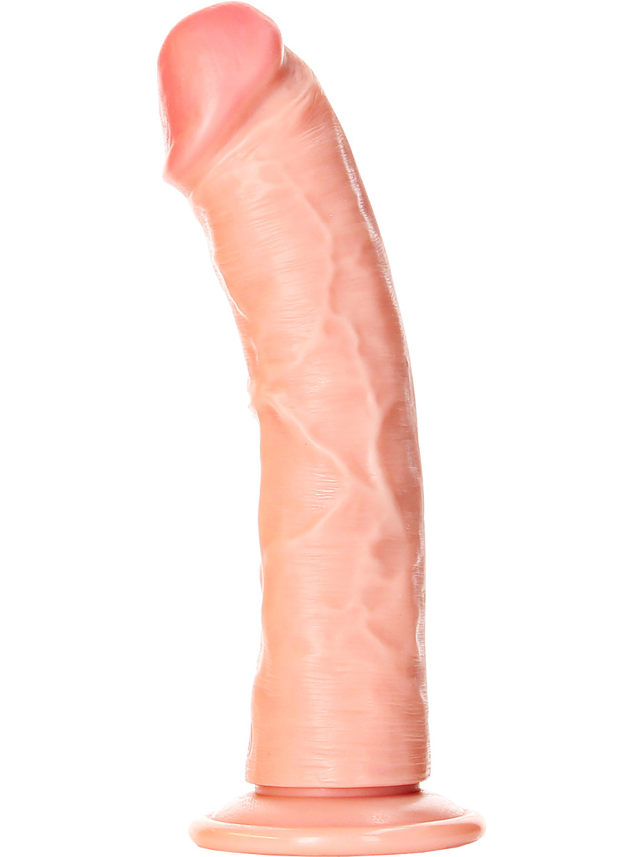 RealRock: Curved Realistic Dildo, 20.5 cm, ljus |  | Intimast