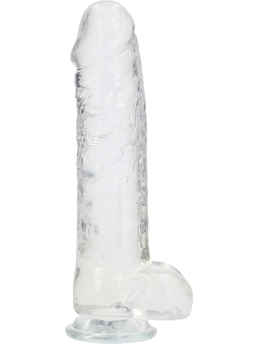 RealRock: Crystal Clear Realistic Dildo, 25.4 cm |  | Intimast