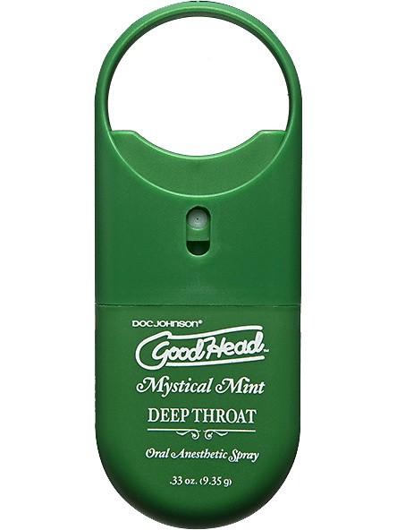 GoodHead: Deep Throat To-Go Spray, Mystical Mint, 8.5 ml