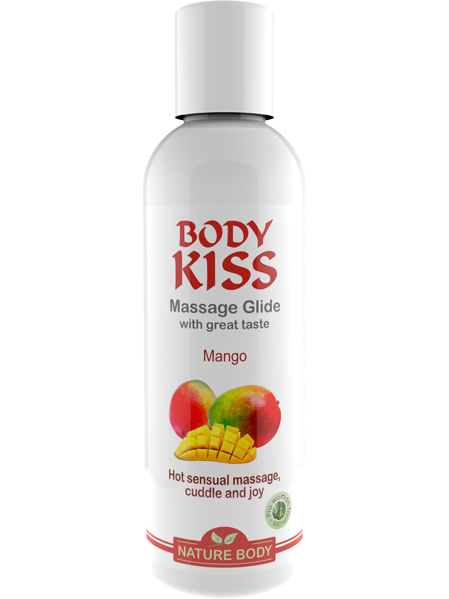 Nature Body White: Body Kiss Massage Glide, Mango, 100 ml