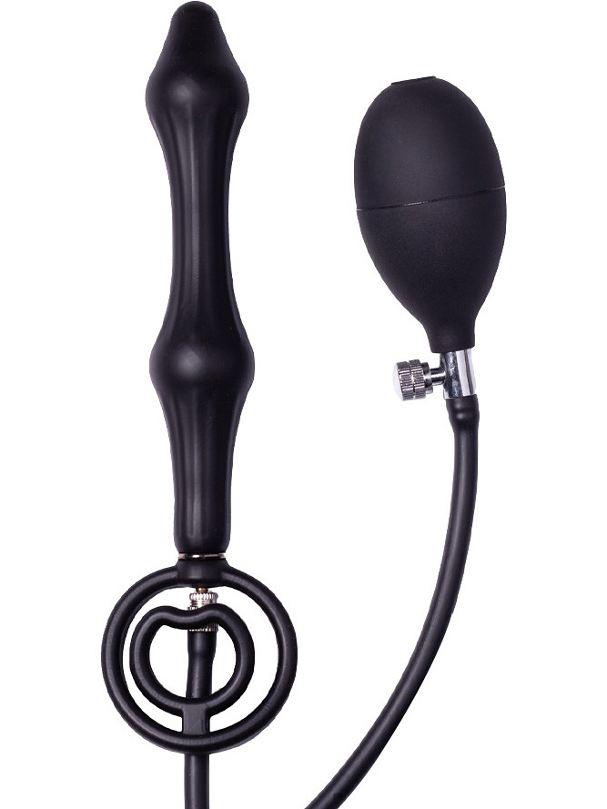 Rimba: Inflatable Anal Plug with Double Balloon and Pump |  | Intimast