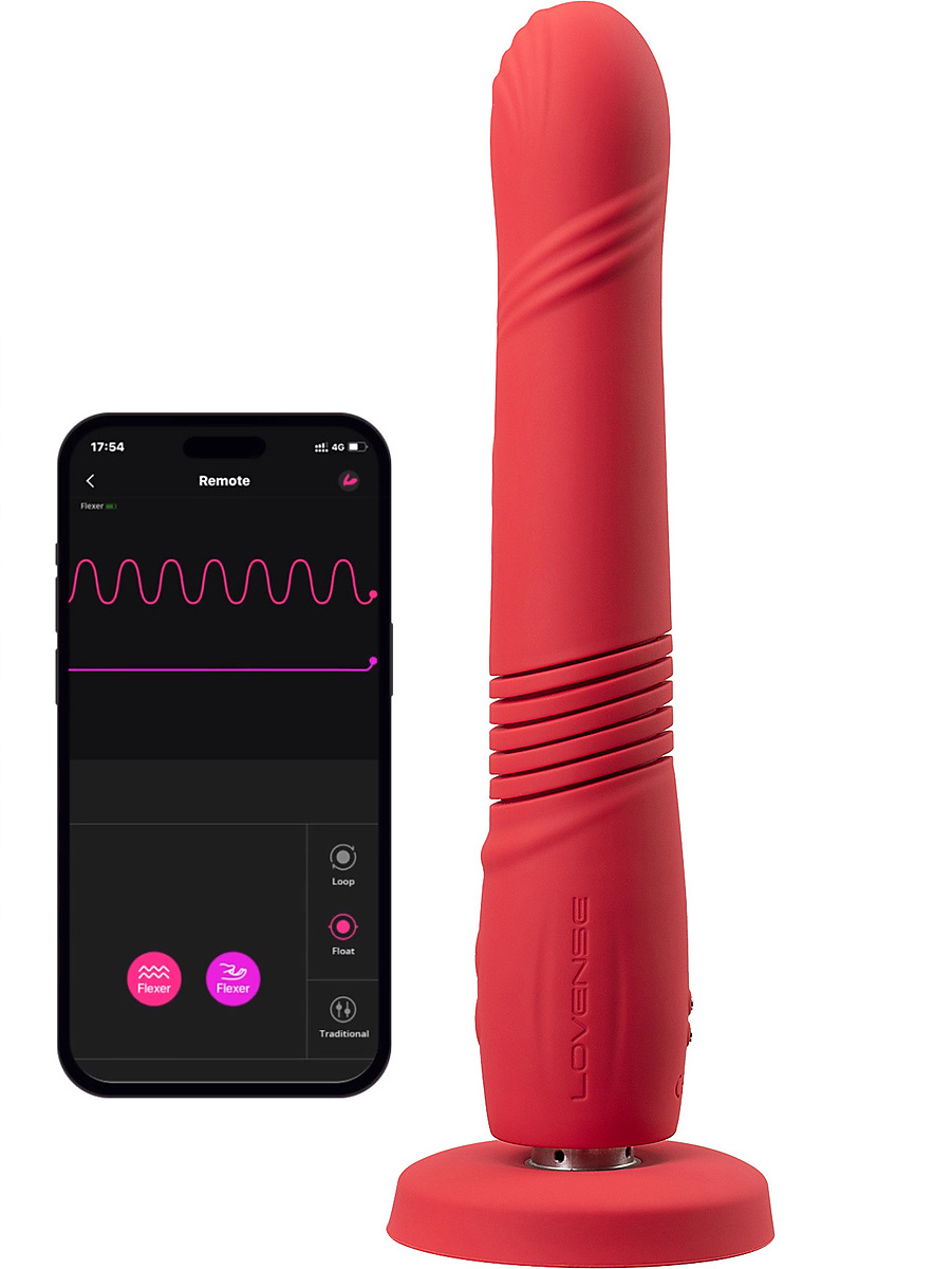 Lovense: Gravity, Bluetooth Thrusting Dildo |  | Intimast