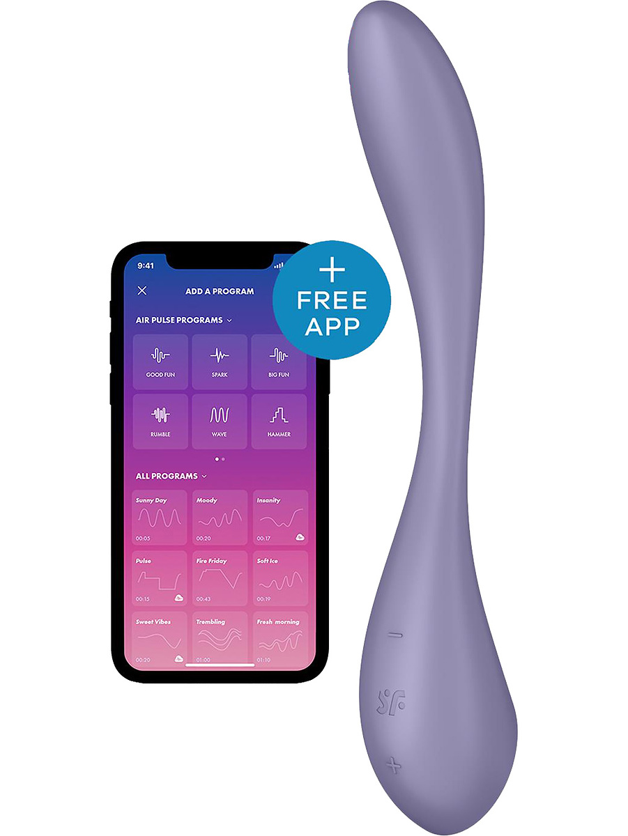 Satisfyer Connect: G-Spot Flex 5+, Multi Vibrator, lila |  | Intimast