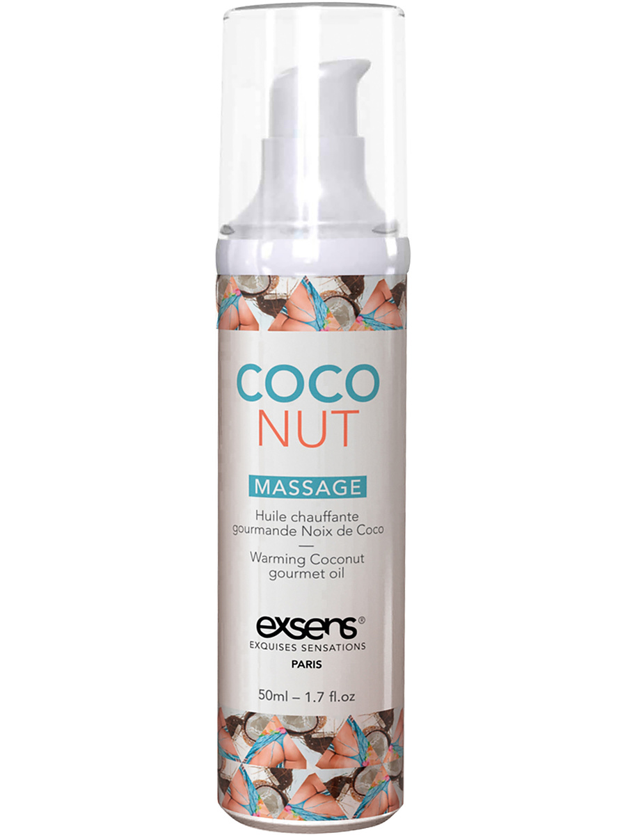 Exsens: Warming Massage Oil, Coconut, 50 ml |  | Intimast
