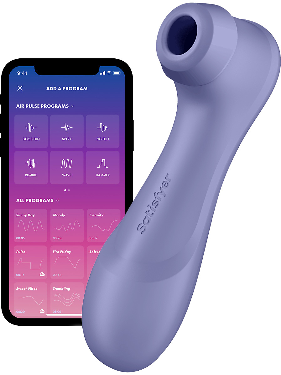 Satisfyer Connect: Pro 2 Generation 3, Double AirPulse Vibrator, lila