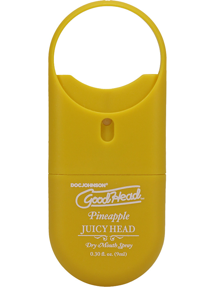 GoodHead: Juicy Head, Dry Mouth Spray To-Go, Pineapple, 9 ml