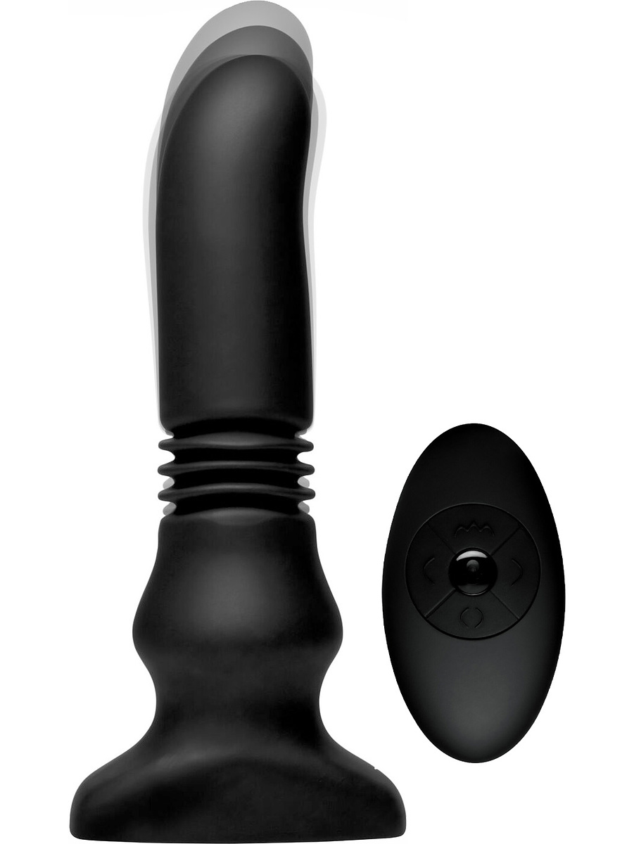 ThunderPlugs: Silicone Vibrating and Thrusting Plug