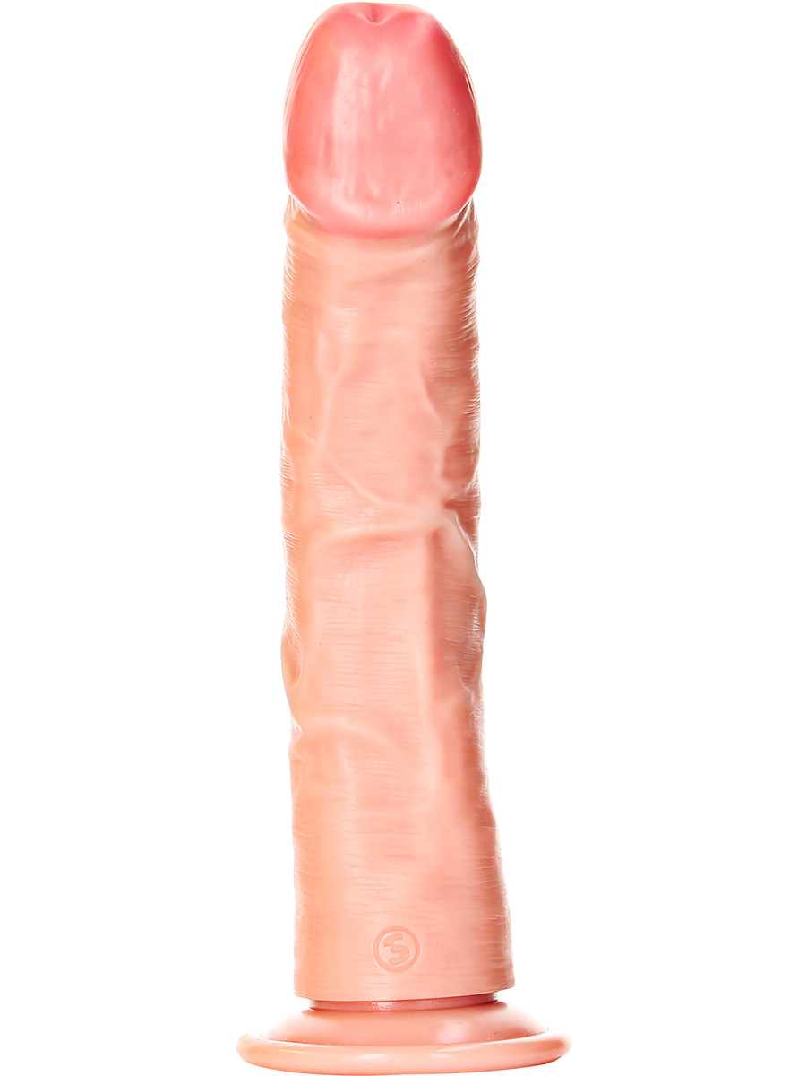 RealRock: Curved Realistic Dildo, 25.5 cm, ljus |  | Intimast