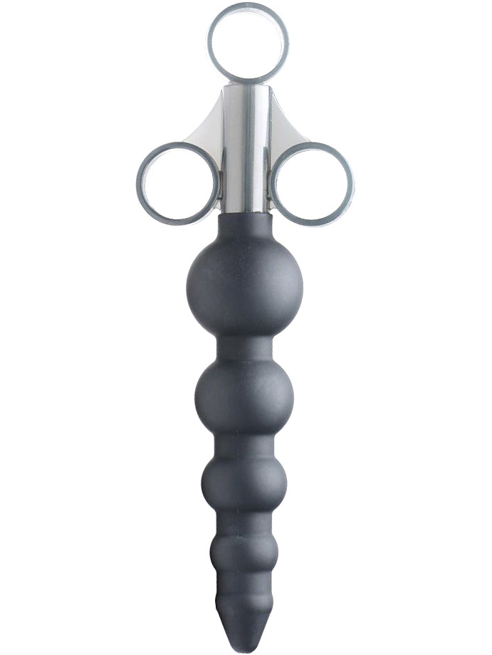 Master Series: Beaded Shooter, Silicone Lube Applicator |  | Intimast