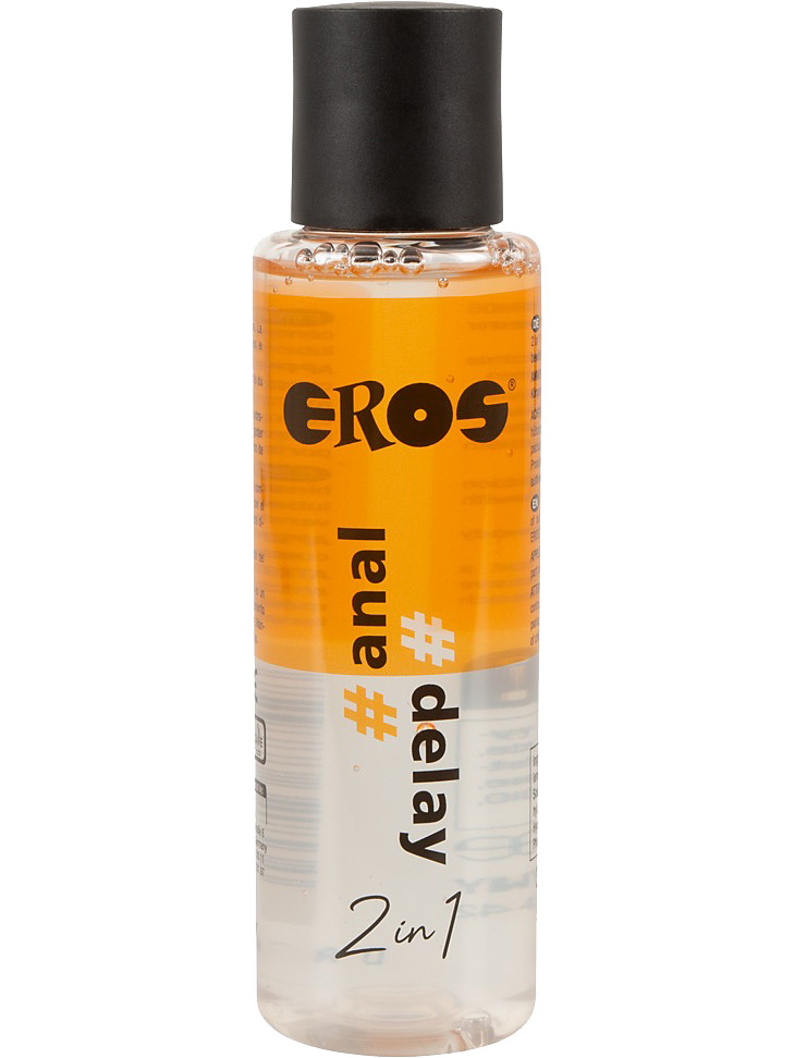 Eros: 2in1 Water-based Lubricant, Anal & Delay, 100 ml |  | Intimast