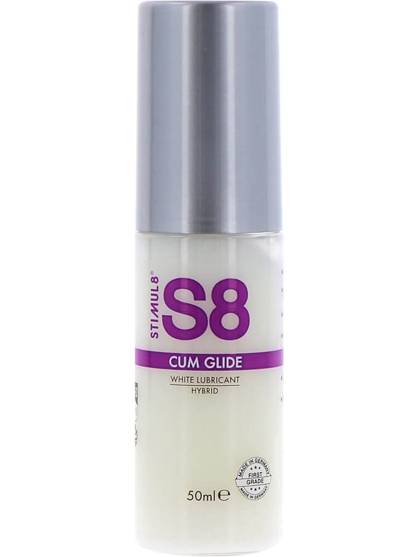 Stimul8: S8 Cum Glide, White Hybrid Lubricant, 50 ml |  | Intimast