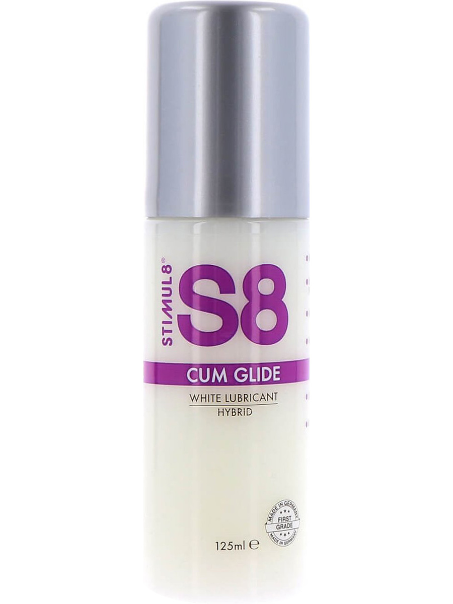 Stimul8: S8 Cum Glide, White Hybrid Lubricant, 125 ml |  | Intimast
