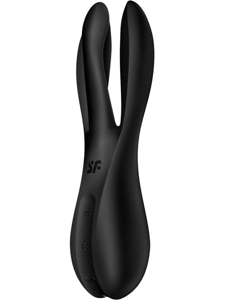 Satisfyer: Threesome 2 Vibrator, svart |  | Intimast