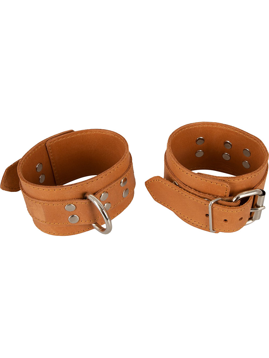 ZADO: Leather Wrist Cuffs