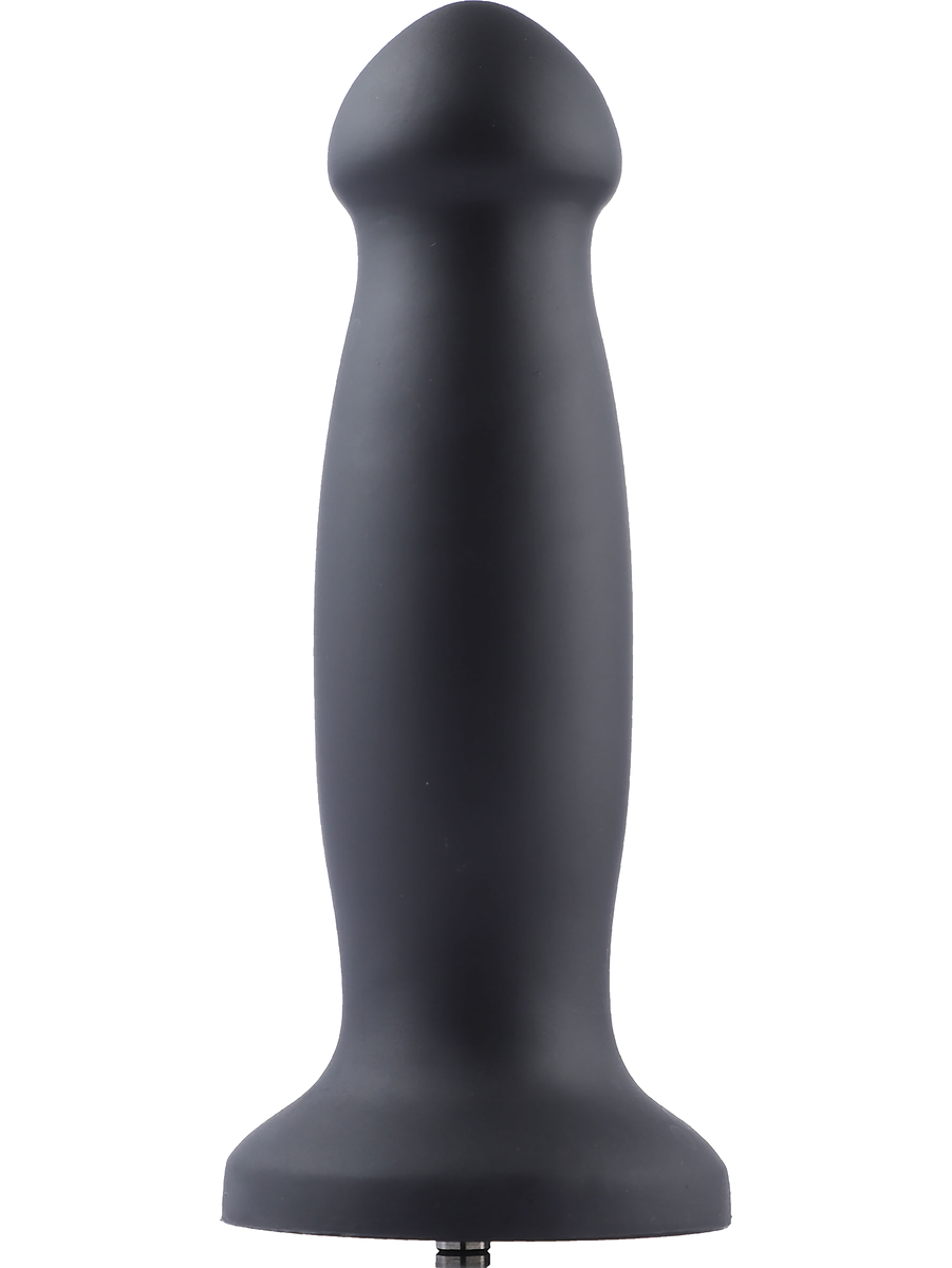 Hismith: KlicLok Silicone Dildo, 18 cm, svart
