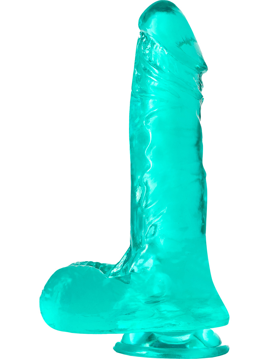 B Yours Plus: Ram n' Jam Dildo, 20 cm, turkos |  | Intimast