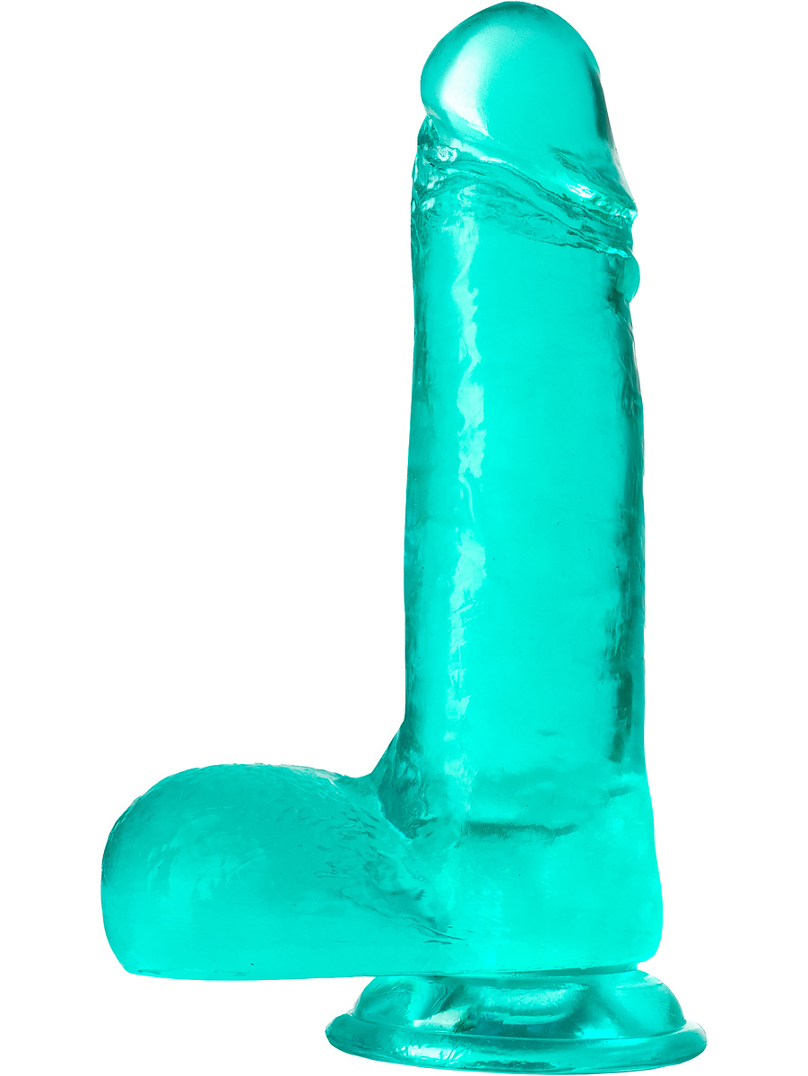 B Yours Plus: Rock n' Roll Dildo, 18 cm, turkos |  | Intimast