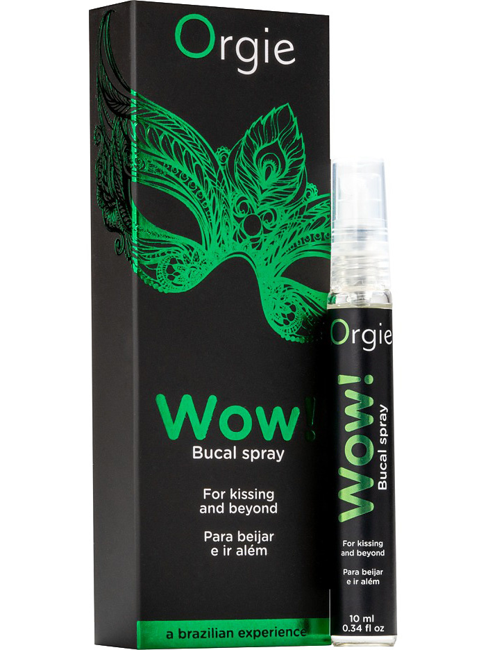 Orgie: Wow!, Spray for Kissing and Oral Sex, 10 ml