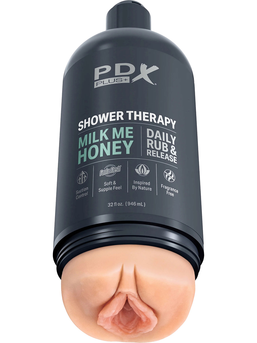 Pipedream PDX Plus: Shower Therapy Stroker, Milk Me Honey |  | Intimast