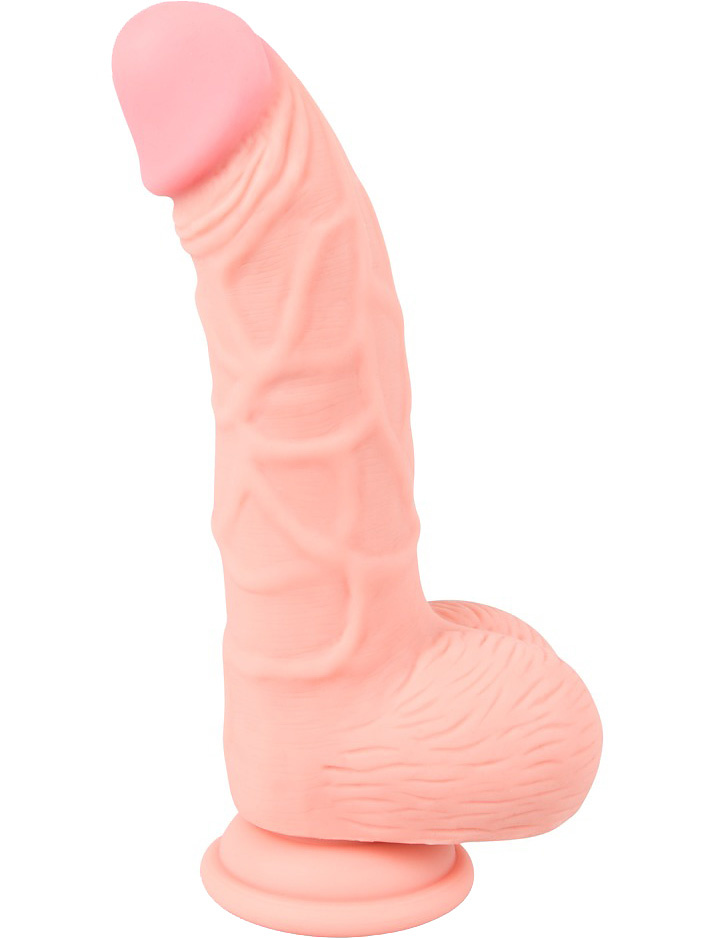 You2Toys: Medical Silicone Curved Dildo, 20 cm