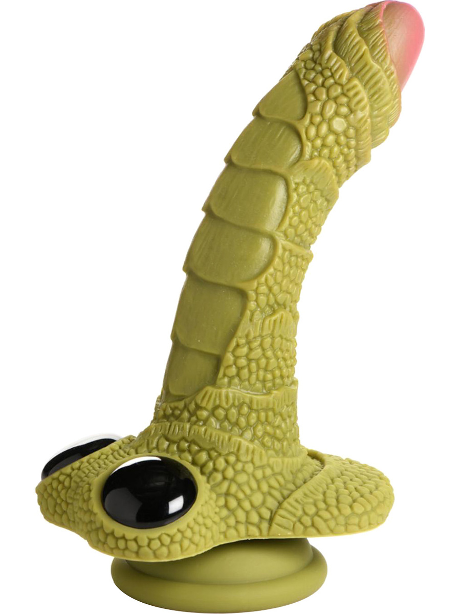 Creature Cocks: Swamp Monster, Scaly Silicone Dildo |  | Intimast