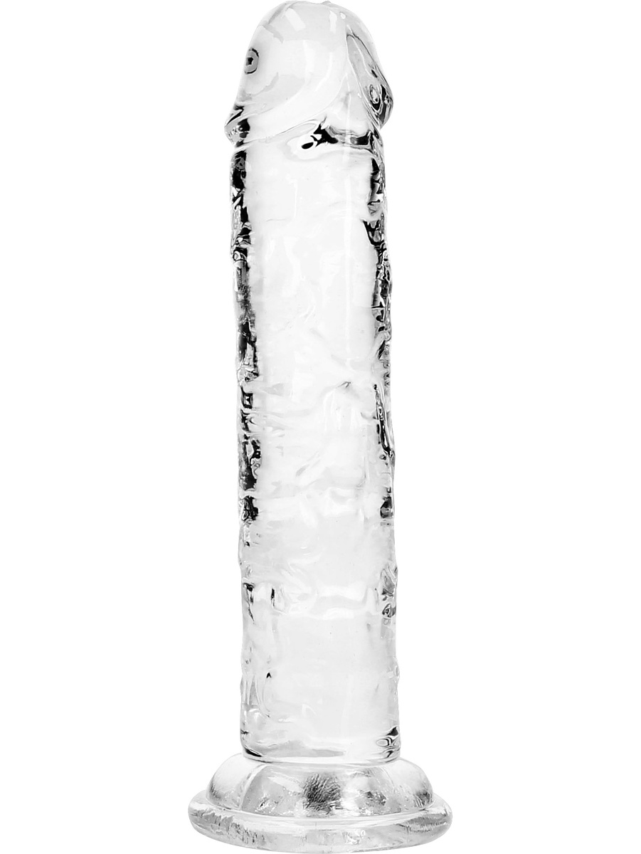 RealRock: Crystal Clear Straight Realistic Dildo