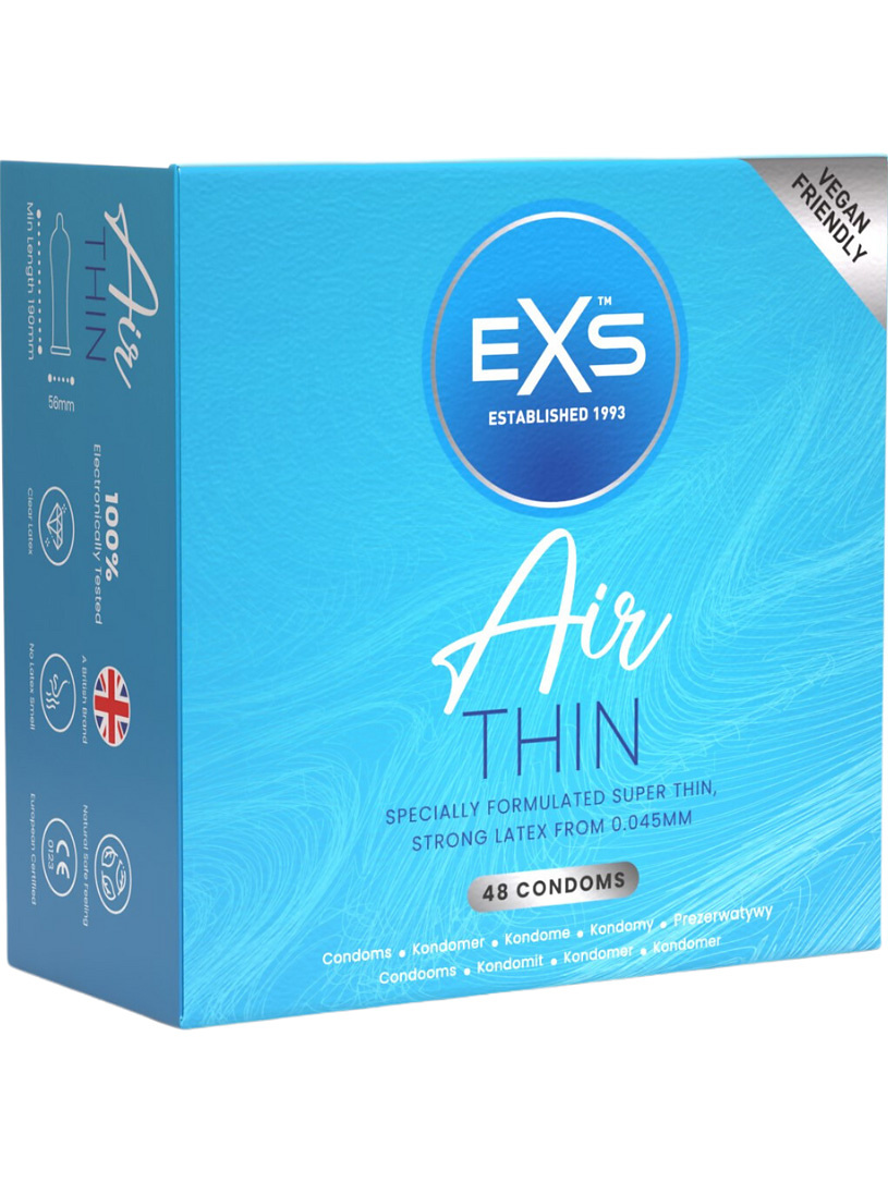 EXS Air Thin: Kondomer, 48-pack