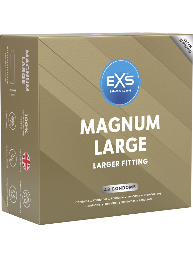 EXS Magnum Large: Kondomer, 48-pack |  | Intimast