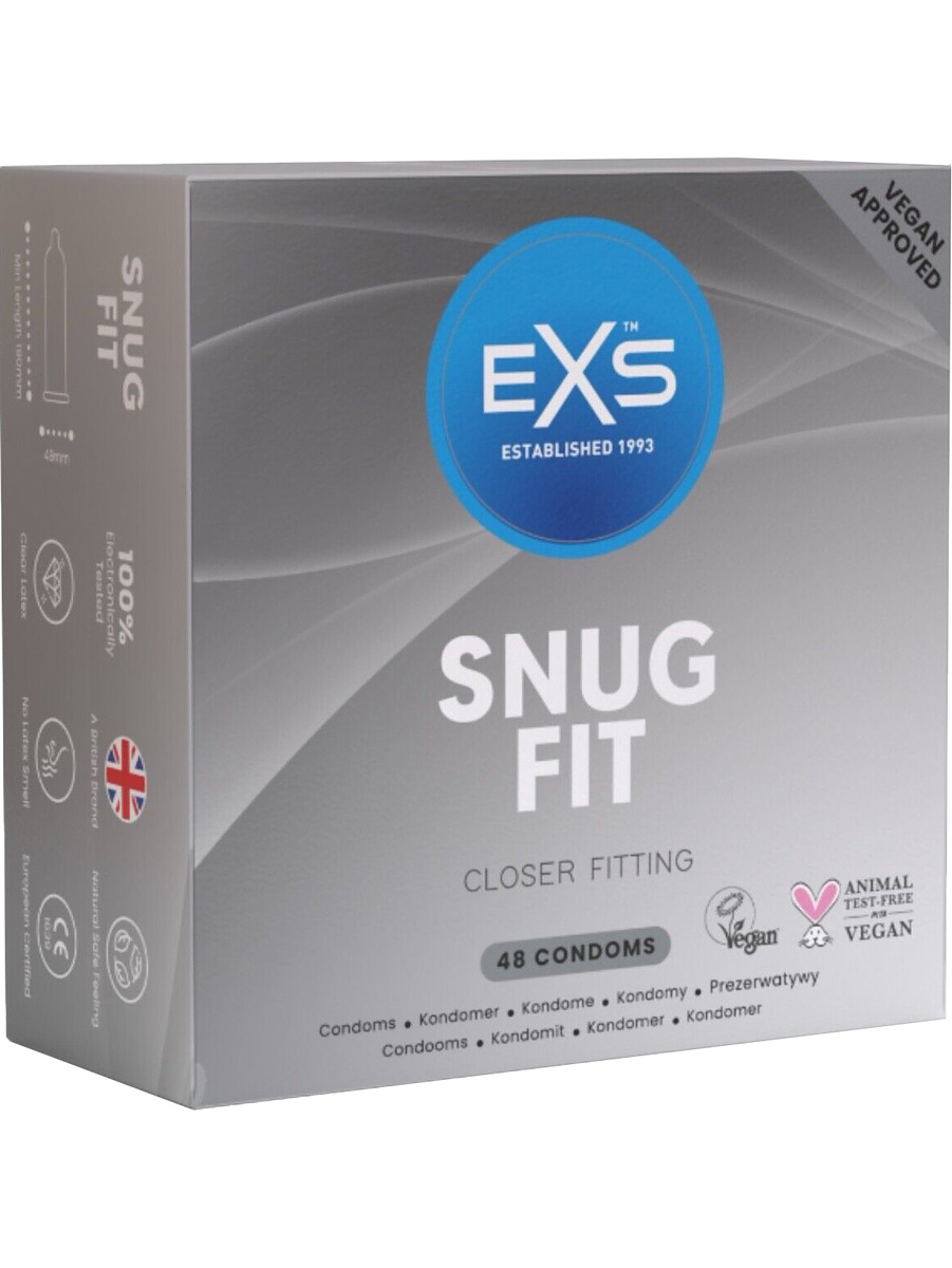 EXS Snug Fit: Kondomer, 48-pack |  | Intimast